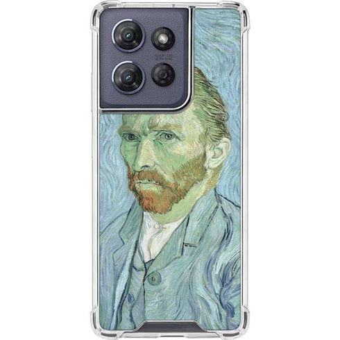 Van Gogh Self-portrait by Van Gogh Moto G Play 5G (2025) Clear Case